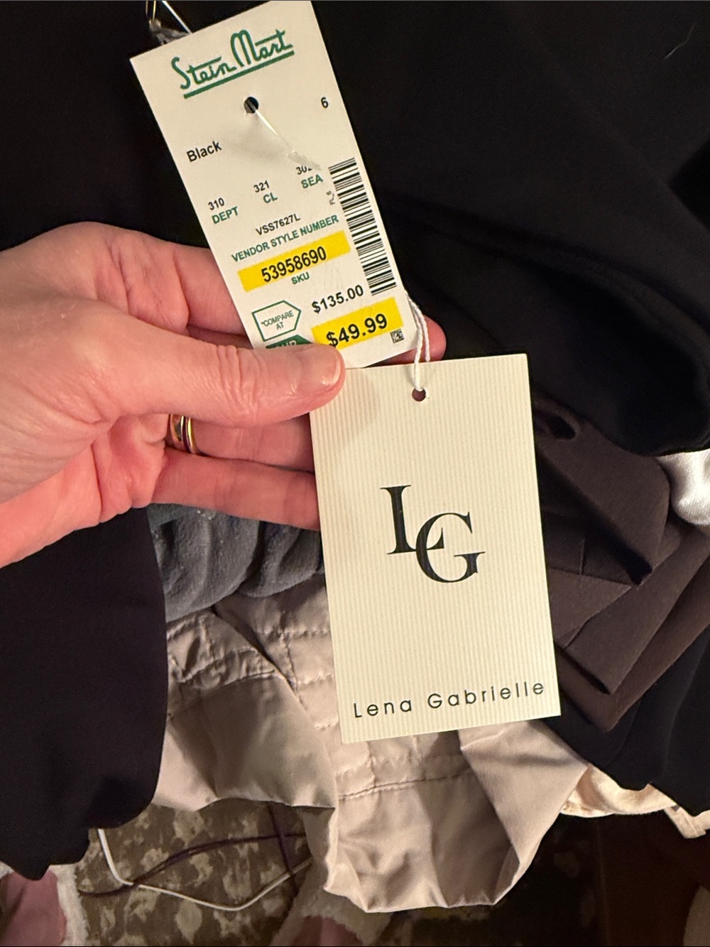 LG Black A-Line Skirt - Picture 7 of 7
